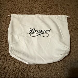 Brighton Purse Dust bag White Drawstring BRIGHTON BAGS Dust bag